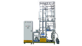 玻璃精餾塔/轉盤萃取塔